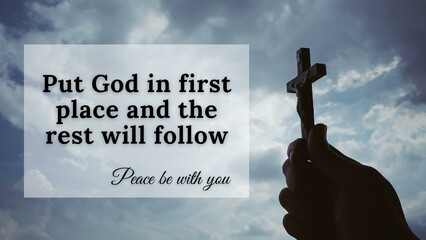 Putting God First